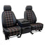 Plaid - Plaid Black Trim with Choice of Color Insert