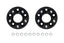 Eibach 20-25 Chevrolet Corvette Pro-Spacer System - 20mm / 5x120 Bolt Pattern / Hub 66.9 - Black with wheel spacers