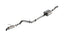 Borla 21-22 Ford Bronco 2.7L 2DR/4DR T-304 Stainless Steel Cat-Back Touring Exhaust - Brushed for off road parts.
