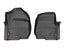 WeatherTech 2017+ Ford F-250/F-350/F-45-/F-550 Vinyl Front FloorLiner - Black (Super Cab-Suber Crew) - offroad parts