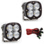 Baja Designs XL Racer Edition High Speed Spot Pair LED Light Pods - Clear for offroad lighting and electrical.