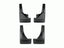 WeatherTech 2022 Jeep Wagoneer/Grand Wagoneer No Drill Mudflaps - Black for offroad performance upgrades.