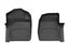 WeatherTech 17-19 Ford F250/F350/F450/F550 Reg. Cab Front FloorLiner HP - Black for superior floor protection