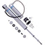 Bilstein B8 03-11 Mercedes-Benz G55 AMG Front Left 46mm 24.57in Ext Length Monotube Shock Absorber with accessories