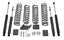 MaxTrac 07-18 Jeep Wrangler JK 2WD/4WD 3in/3in Coil Lift Kit w/MaxTrac Shocks components for enhanced offroad performance.