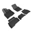 3D MAXpider 24 Toyota Tacoma Double Cab Kagu R1 R2 - Black floor mats for offroad truck accessories