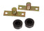 Energy Suspension Tailgate Spare Tire Bumper Set - Black for offroad performance upgrades and suspension lift kits.