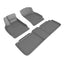 3D MAXpider 22-23 Lucid Air Kagu Floor Mat- Gray R1 R2, all-weather floor mats
