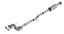 Borla 21-23 Ford Tremor 3.5L V6 AT 4WD 4DR CC SB 3in ATAK Mid-Section Exhaust for offroad performance upgrades.