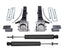 MaxTrac 05-18 Toyota Tacoma 2WD 6 Lug 4in/2in MaxPro Spindle Lift Kit w/MaxTrac Shocks components