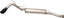 Gibson 16-22 Toyota Tacoma 3.5L 2.5in Cat-Back Single Exhaust System Stainless - Black Elite
