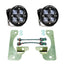 Baja Designs 18+ Wrangler JL Rubicon Squadron-R Fog Light & Fog Pocket Kit for offroad lighting and electrical upgrades