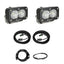 Baja Designs 2023+ Ford F250/F350 Super Duty S2 Sport Dual Reverse Light Kit and wiring harnesses
