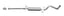 Gibson 05-13 Toyota Tacoma Base 4.0L 2.5in Cat-Back Single Exhaust - Stainless for improved performance.