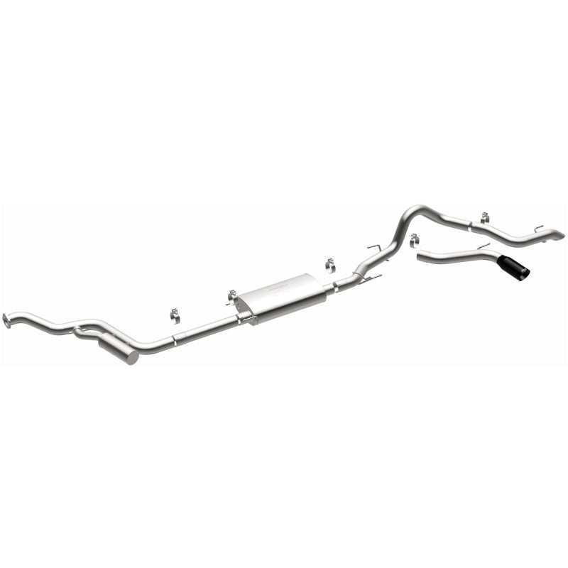 Magnaflow 2024 Toyota Tacoma Overland Series Cat-back Exhaust System for offroad performance upgrades.