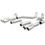 MagnaFlow Axle-Back, SS, 3in, Quad Split Rear 3.5 Tips 2015 Dodge Challenger incl SRT Hellcat exhaust system parts
