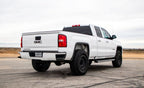Cognito 07-20 Chev Silv/Sierra 1500 Yukon/Tahoe/Sub 2WD/4WD 3in Perf Leveling Kit w/ Fox 2.0 IFP on white GMC truck