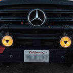 KC HiLiTES Gravity Titan LED 6in. - Pair Pack (SAE Driving Beam) on offroad vehicle.