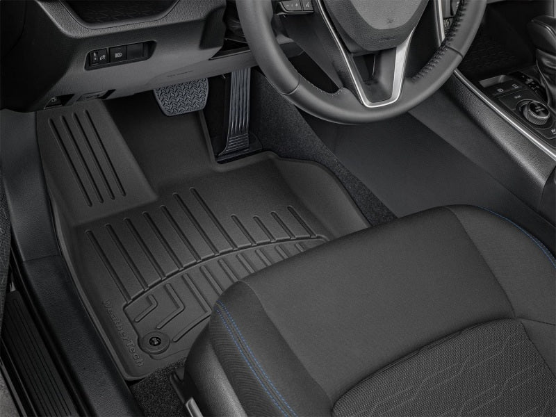 WeatherTech 2019+ Toyota Rav4 Front FloorLiner HP - Black Secondary image