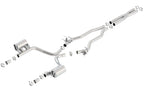 Borla 15-16 Dodge Charger SRT 392 6.4L No Tip Single Split Rear Exit ATAK w/ Valves Exhaust system components.