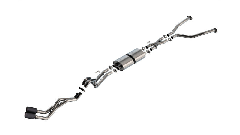 Borla 22-24 Toyota Tundra 3.4L V6 (Inc. Hyb.) Ext. Cab/STD Bed/145.7in WB ATAK Cat-Back - Carbon Secondary image