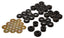 Energy Suspension Chevrolet 4 door Black Body Mounts (Recommended for Police/Taxi/Race) for improved vehicle stability
