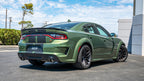 Borla 15-24 Dodge Charger V8 / 2023 Chrysler 300C T-304 SS Tips 5in Outlet - Bright Chrome on green Dodge Charger