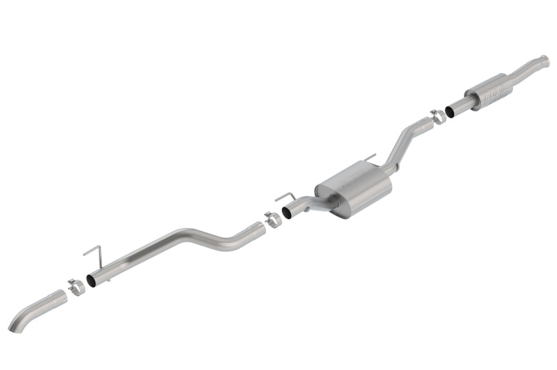 Borla 2020 Jeep Gladiator JT 3.6L V6 AWD 2.75in ATAK Climber Turndown Tip exhaust system for offroad performance.