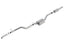 Borla 2020 Jeep Gladiator JT 3.6L V6 AWD 2.75in ATAK Climber Turndown Tip exhaust system for offroad performance.