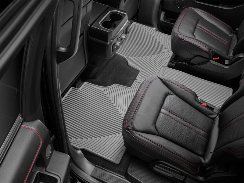 WeatherTech 2018+ Ford Expedition / Expedition Max Rear Rubber Mats - Grey Secondary image