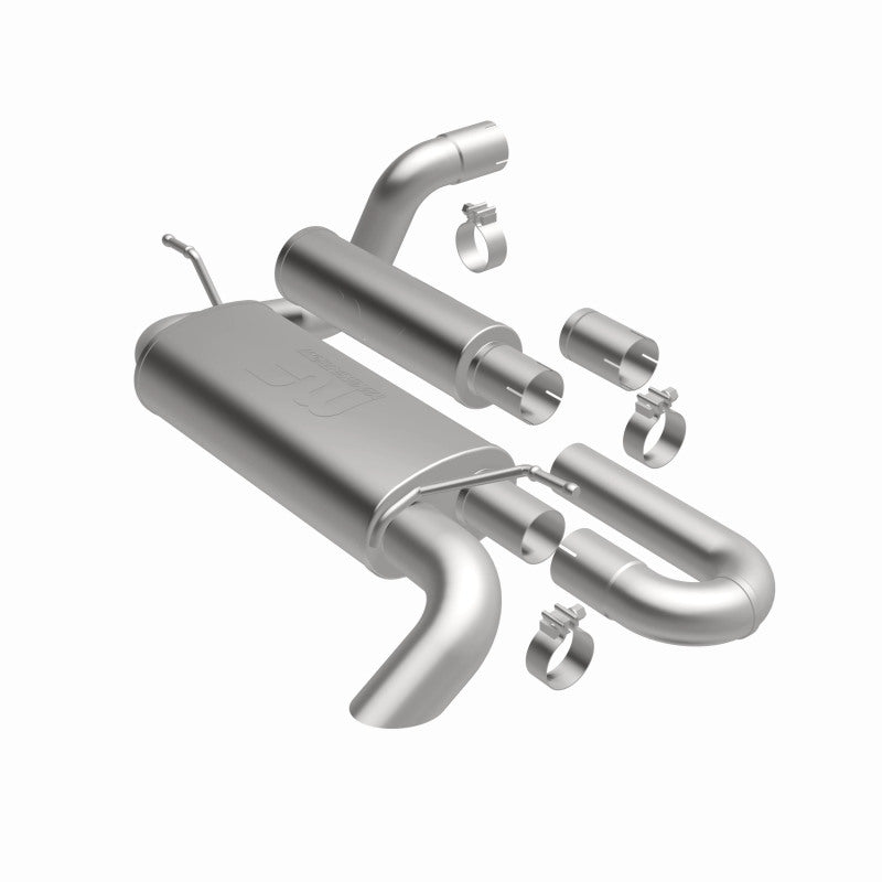 MagnaFlow 18-23 Jeep Wrangler JL 2.0L/3.6L Overland Series Axle-Back Exhaust parts and accessories