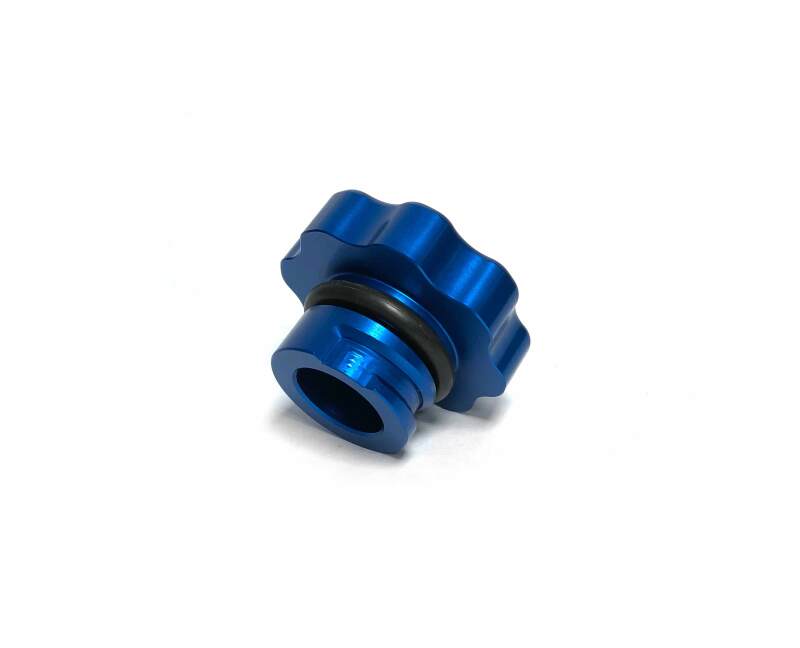 Fleece Performance 01-16 GM 2500/3500 Duramax Billet Oil Cap Cover - Blue Secondary image