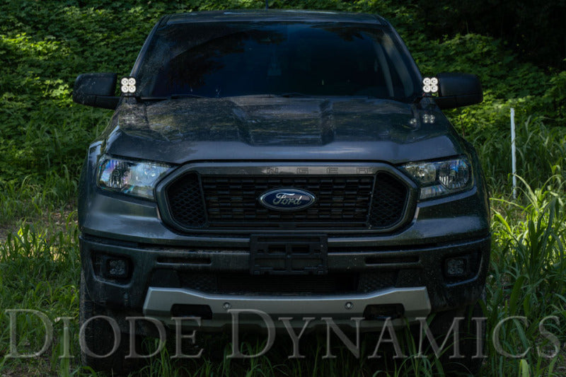 Diode Dynamics 19-21 Ford Ranger Sport SS3 LED Ditch Light Kit - Yellow Combo Secondary image