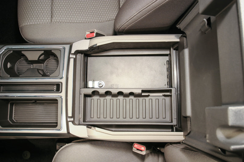Tuffy Console Safe W/ Key Lock For Ford Fseries Flow Thru Console Secondary image