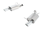 Borla 13-14 Mustang GT/Boss 302 5.0L V8 RWD Single Split Rr Exit S-Type Exhaust (rear section only) with chrome tips.