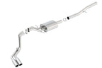 Borla 14 Silv/Sierra 1500 EC Std/CC Short 143.5in WB S-Type Dual Rolled Side Exit Cat-Back Exhaust system components