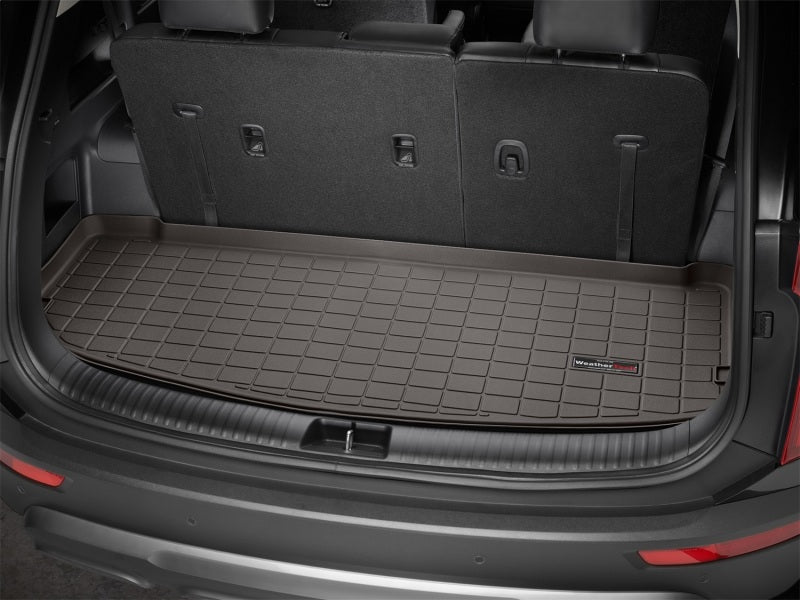 WeatherTech 2020-2022 Kia Telluride Cargo Liners - Cocoa Secondary image