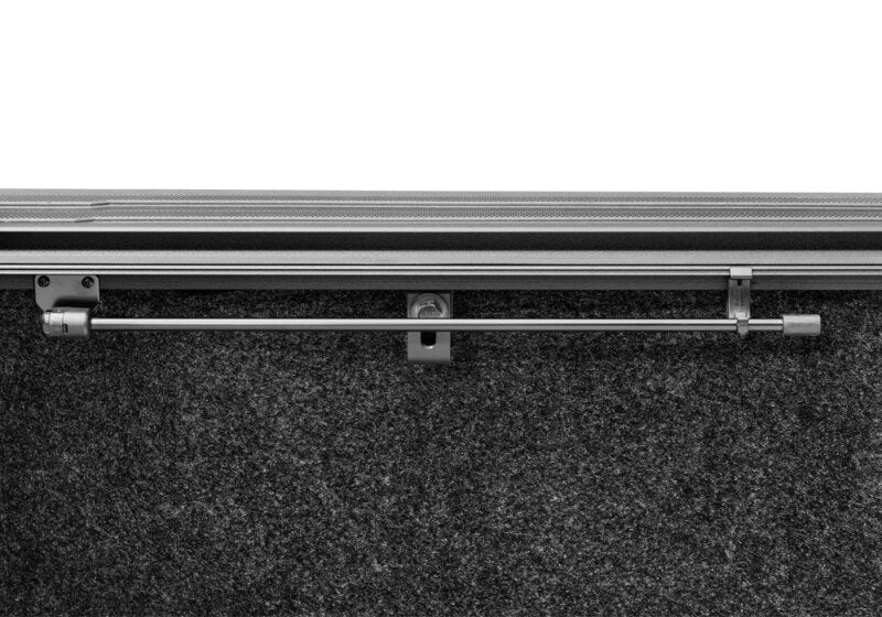 BAK 02-20 Dodge Ram 1500 (19-20 Classic Only) / 03-20 Ram 2500/3500 8ft Bed BAKFlip MX4 Matte Finish support bar close-up.