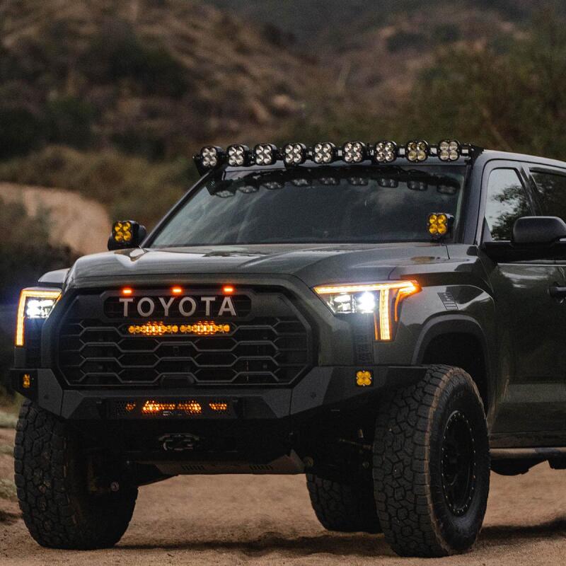 Baja Designs 2022+ Toyota Tundra 9XL Linkable Roof Kit on truck