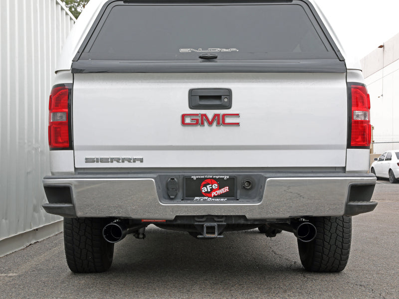 aFe Apollo GT Series Cat-Back Exhaust GM Trucks 09-18 V6-4.3L/V8-4.8/5.3L-Dual Rear Exit Black Tips Secondary image