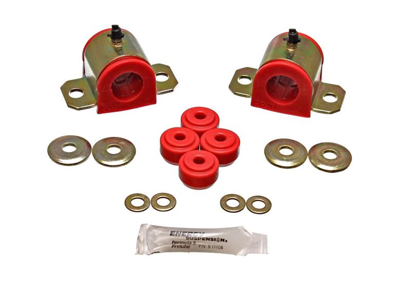 Energy Suspension 92-01 Honda Prelude Red 25mm Front Sway Bar Bushings