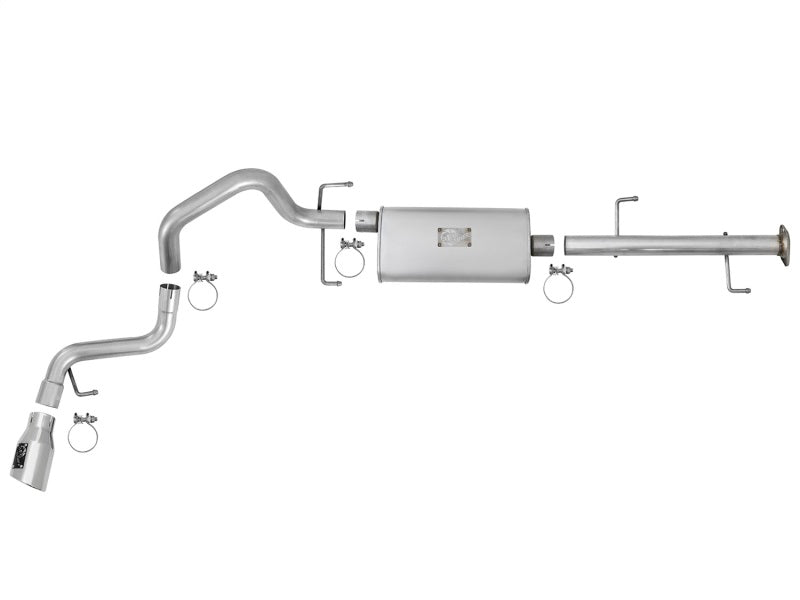 aFe Scorpion 2-1/2in Alum Steel Cat-Back Exhaust w/ Polished Tips 07-17 Toyota FJ Cruiser V6 4.0L Secondary image