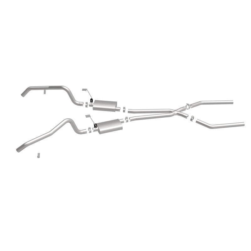 MagnaFlow Sys C/B 67-72 F-Body 2.50inch w/Tru-X exhaust system