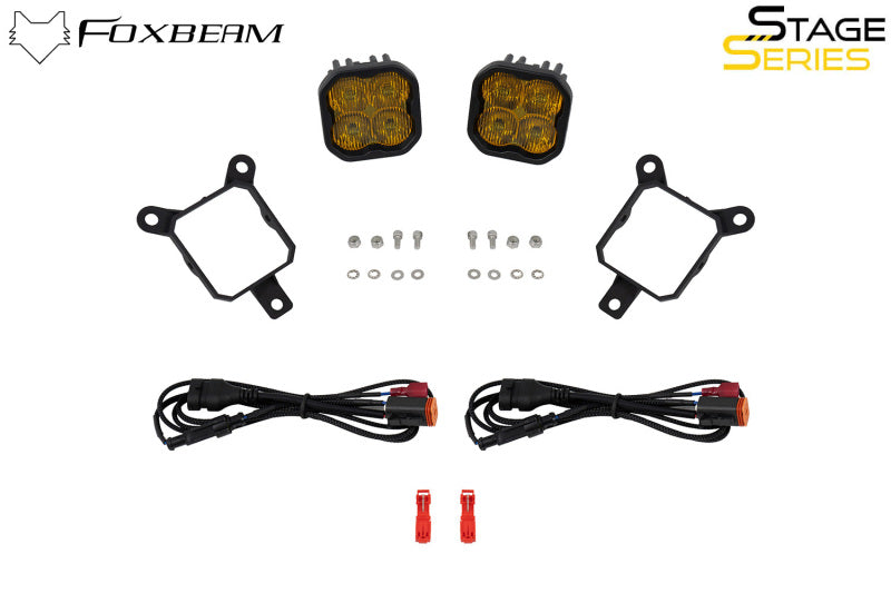 Diode Dynamics SS3 Type Y Fog Light Bracket Kit Secondary image