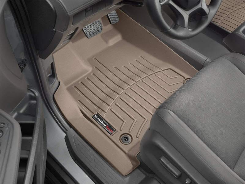 WeatherTech 2018+ Honda Odyssey Front FloorLiner - Tan Secondary image
