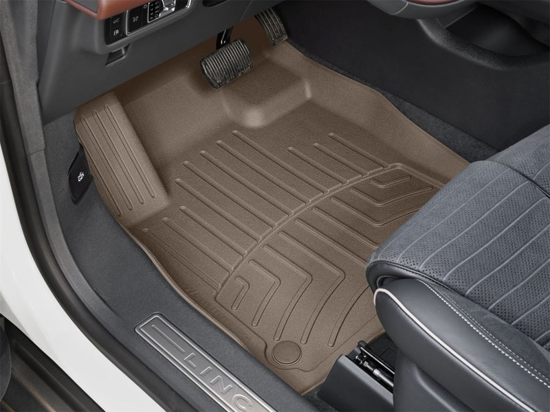WeatherTech 2024 Lincoln Nautilus Front FloorLiner HP - Tan Secondary image