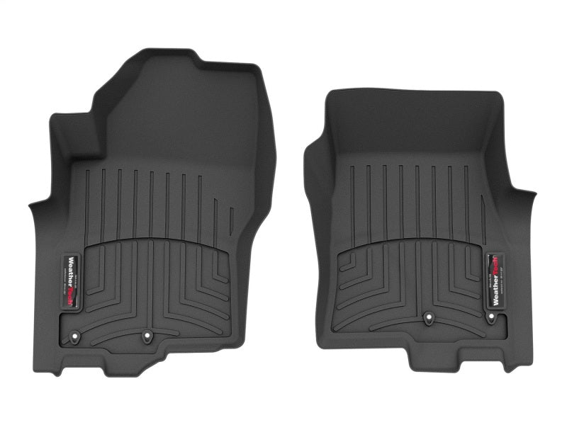 WeatherTech 2022+ Nissan Frontier (Crew Cab & King Cab) Front FloorLiner - Black for offroad performance upgrades Main image