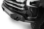 Addictive Desert Designs2022+ Chevrolet Silverado 1500 Black Label Front Bumper with offroad lighting features