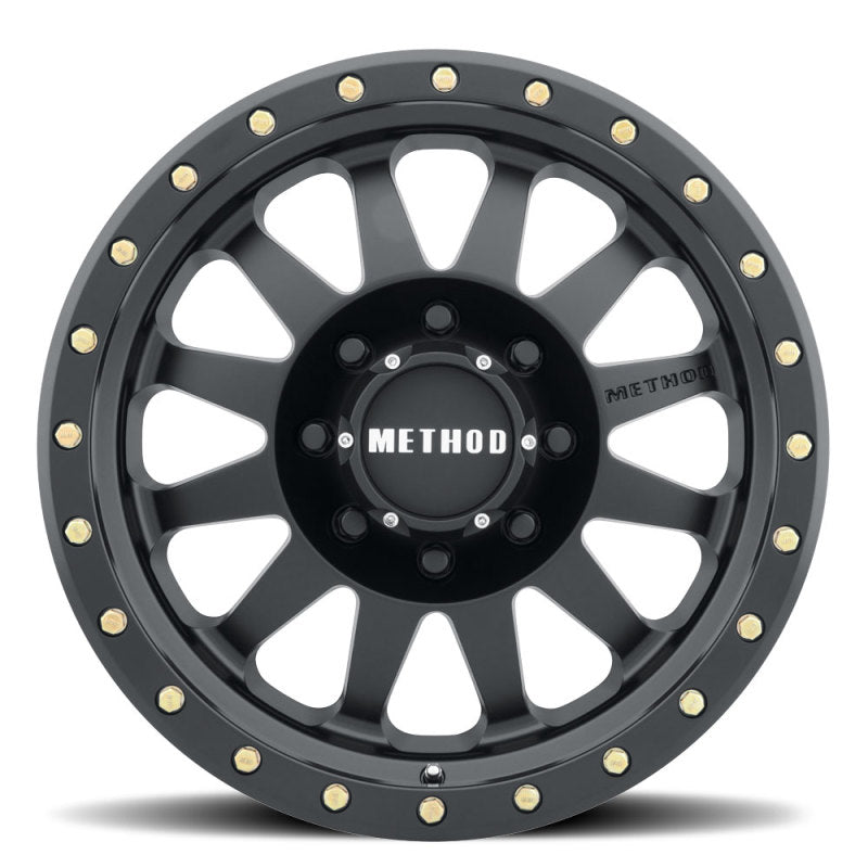 Method MR304 Double Standard 17x8.5 0mm Offset 8x170 130.81mm CB Matte Black Wheel Secondary image