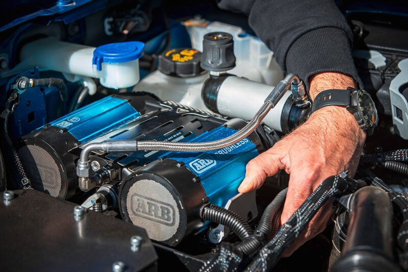 ARB Brushless Twin Motor On-Board 12V Air Compressor Kit Secondary image